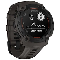 Montre intelligente multisport Bluetooth de 45 mm Instinct E de Garmin - Noir/Anthracite