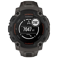 Montre intelligente multisport Bluetooth de 45 mm Instinct E de Garmin - Noir/Anthracite