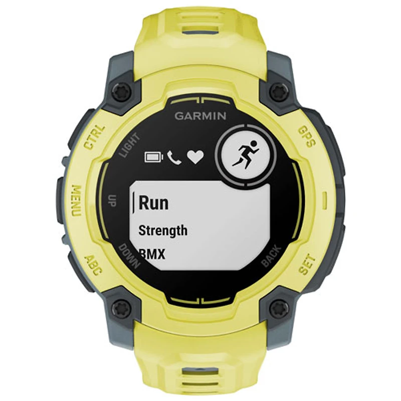 Garmin Instinct E 45mm Bluetooth Multisport Smartwatch - Electric Lime
