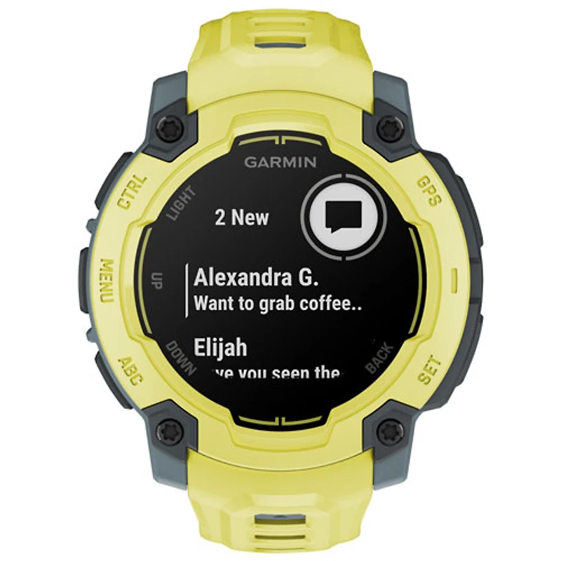 Garmin Instinct E 45mm Bluetooth Multisport Smartwatch - Electric Lime