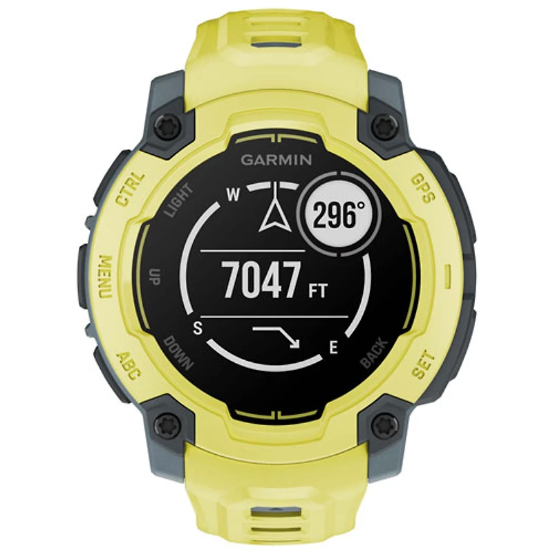 Garmin Instinct E 45mm Bluetooth Multisport Smartwatch - Electric Lime