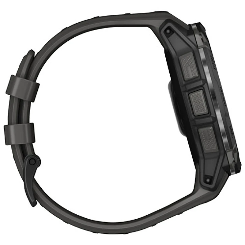 Garmin Instinct 3 AMOLED 50mm Bluetooth Multisport Smartwatch - Black/Charcoal