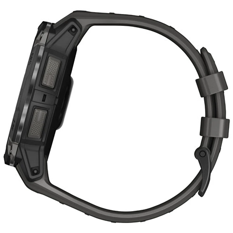 Garmin Instinct 3 AMOLED 50mm Bluetooth Multisport Smartwatch - Black/Charcoal
