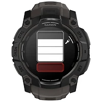 Garmin Instinct 3 AMOLED 50mm Bluetooth Multisport Smartwatch - Black/Charcoal