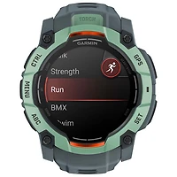 Montre intelligente multisport Bluetooth de 50 mm Instinct 3 AMOLED de Garmin - Néotropique/Crépuscule