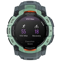 Garmin Instinct 3 AMOLED 50mm Bluetooth Multisport Smartwatch - Neo Tropic/Twilight