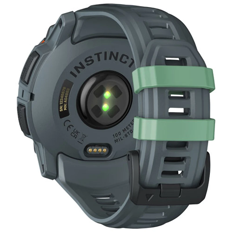 Garmin Instinct 3 AMOLED 50mm Bluetooth Multisport Smartwatch - Neo Tropic/Twilight