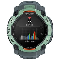 Garmin Instinct 3 AMOLED 50mm Bluetooth Multisport Smartwatch - Neo Tropic/Twilight