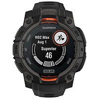 Garmin Instinct 3 Solar 45mm Bluetooth Multisport Smartwatch - Black