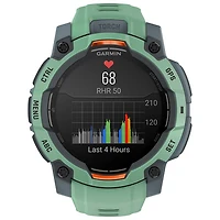 Garmin Instinct 3 AMOLED 45mm Bluetooth Multisport Smartwatch - Neotropic