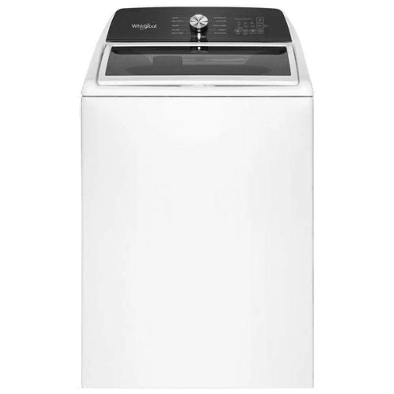 Whirlpool 5.2 Cu. Ft. High Efficiency Agitator Top Load Washer (WTW5025SW) - White