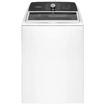 Whirlpool 5.2 Cu. Ft. High Efficiency Agitator Top Load Washer (WTW5025SW) - White
