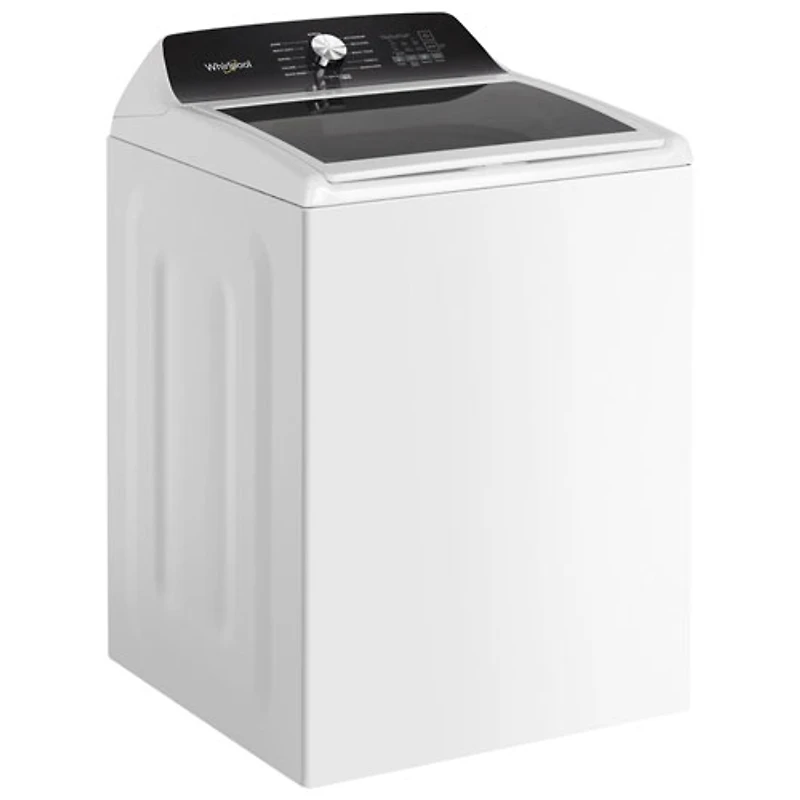 Whirlpool 5.2 Cu. Ft. High Efficiency Agitator Top Load Washer (WTW5025SW) - White