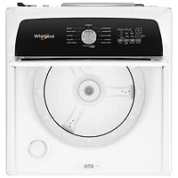 Whirlpool 5.2 Cu. Ft. High Efficiency Agitator Top Load Washer (WTW5025SW) - White