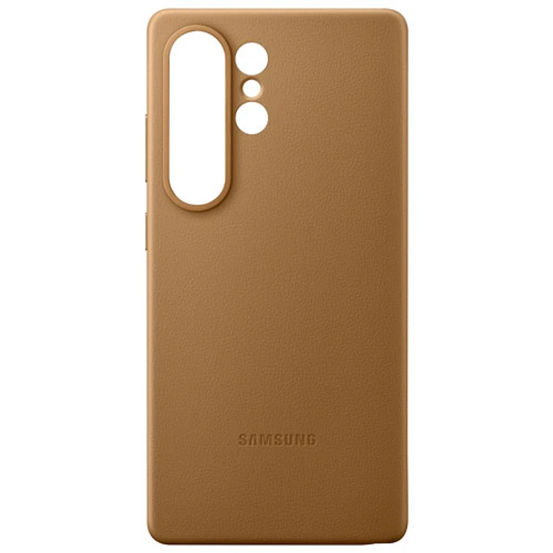 Étui rigide ajusté Kindsuit de Samsung pour Galaxy S25 Ultra - Doré