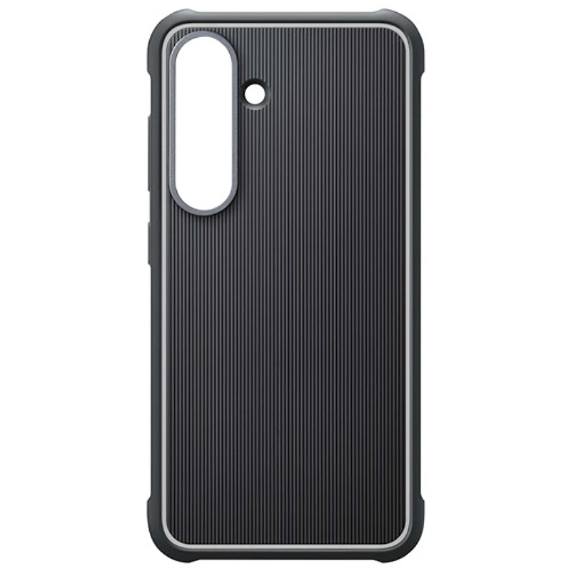 Samsung Rugged Fitted Hard Shell Case for Galaxy S25 - Black