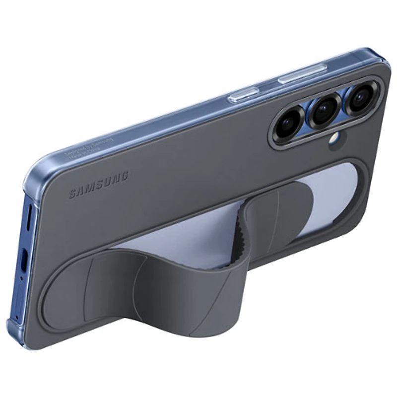 Samsung Standing Grip Fitted Hard Shell Case for Galaxy S25 - Black
