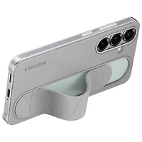 Samsung Standing Grip Fitted Hard Shell Case for Galaxy S25 - Grey