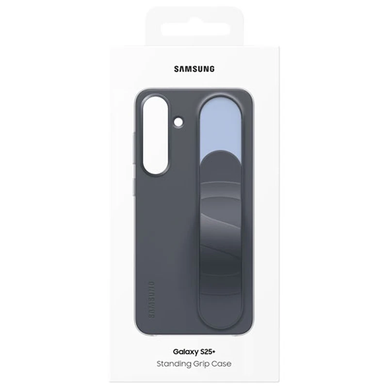 Samsung Standing Grip Fitted Hard Shell Case for Galaxy S25+ - Black