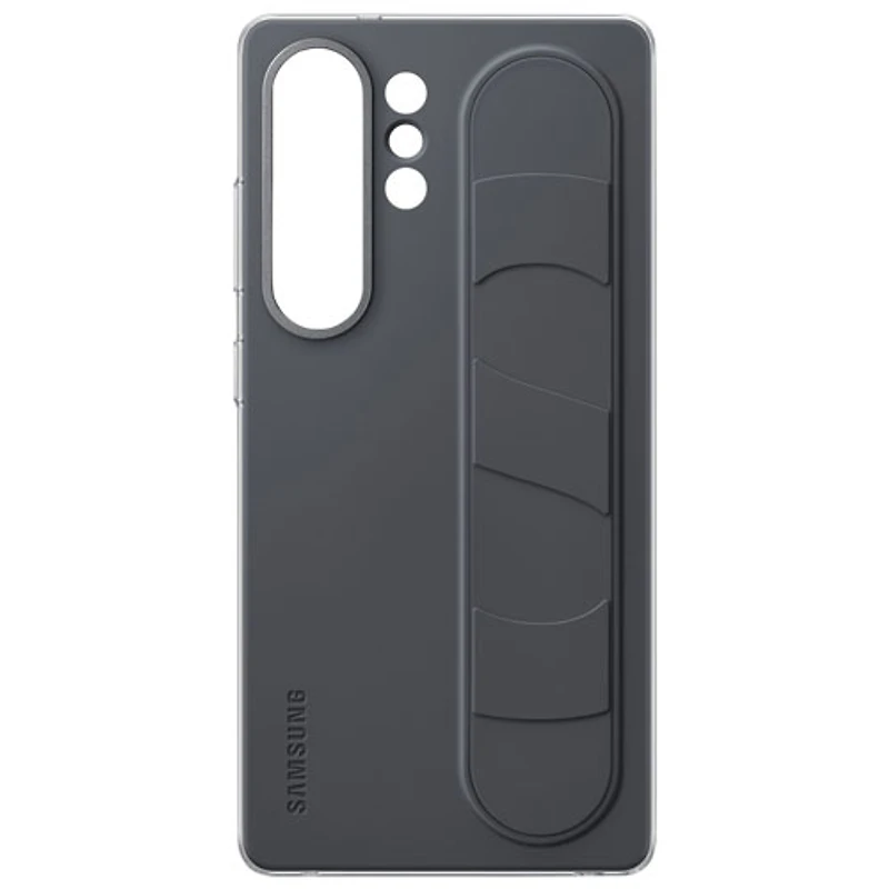 Samsung Standing Grip Fitted Hard Shell Case for Galaxy S25 Ultra - Black