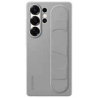 Étui rigide ajusté Standing Grip de Samsung pour Galaxy S25 Ultra - Gris