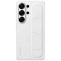 Samsung Standing Grip Fitted Hard Shell Case for Galaxy S25 Ultra - White