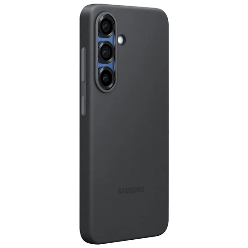 Samsung Silicone Fitted Soft Shell Case for Galaxy S25 - Black