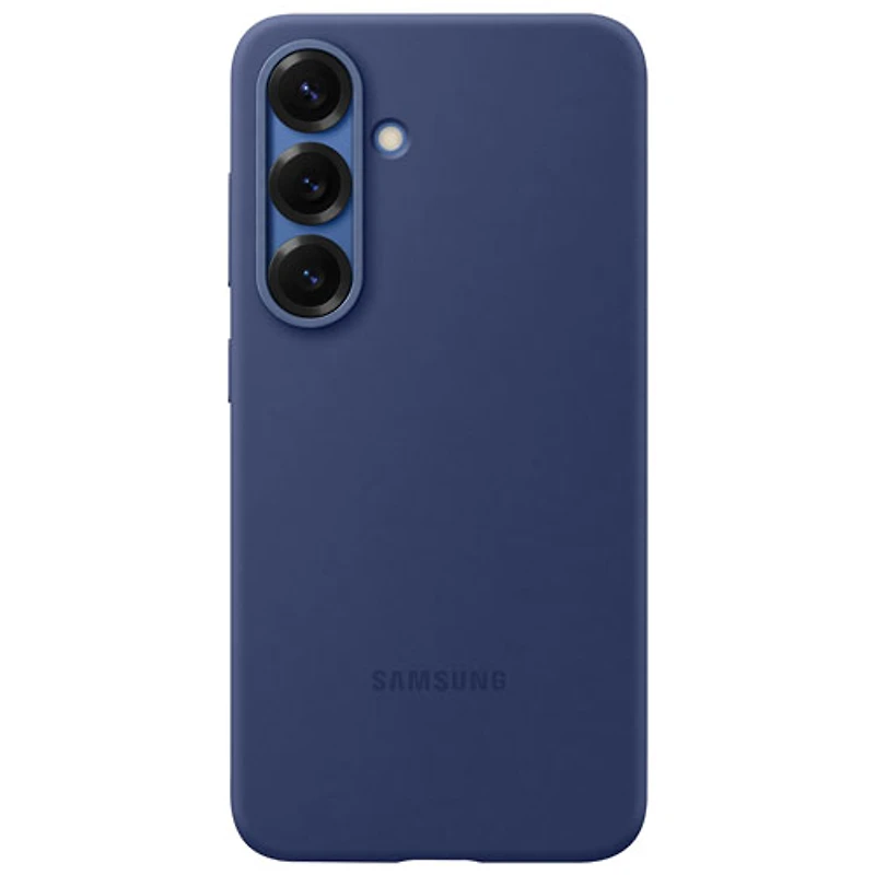 Samsung Silicone Fitted Soft Shell Case for Galaxy S25 - Blue