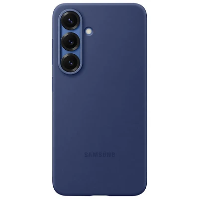 Samsung Silicone Fitted Soft Shell Case for Galaxy S25 - Blue