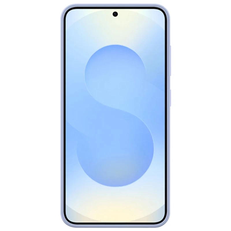 Samsung Silicone Fitted Soft Shell Case for Galaxy S25 - Light Blue