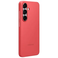 Étui souple ajusté en silicone de Samsung pour Galaxy S25 - Rouge