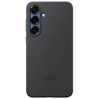 Samsung Silicone Fitted Soft Shell Case for Galaxy S25+ - Black