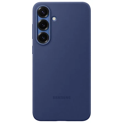 Samsung Silicone Fitted Soft Shell Case for Galaxy S25+ - Blue