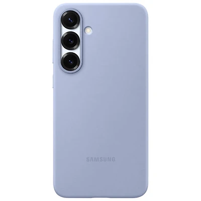 Étui souple ajusté en silicone de Samsung pour Galaxy S25+ - Bleu clair