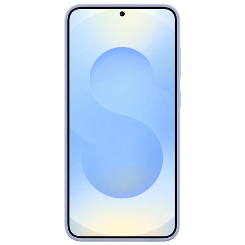Étui souple ajusté en silicone de Samsung pour Galaxy S25+ - Bleu clair