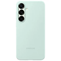 Étui souple ajusté en silicone de Samsung pour Galaxy S25+ - Menthe