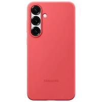 Étui souple ajusté en silicone de Samsung pour Galaxy S25+ - Rouge
