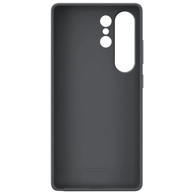 Samsung Silicone Fitted Soft Shell Case for Galaxy S25 Ultra - Black