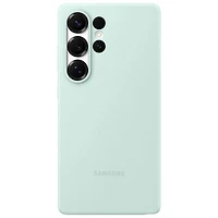 Étui souple ajusté en silicone de Samsung pour Galaxy S25 Ultra - Menthe