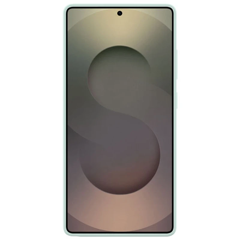 Étui souple ajusté en silicone de Samsung pour Galaxy S25 Ultra - Menthe