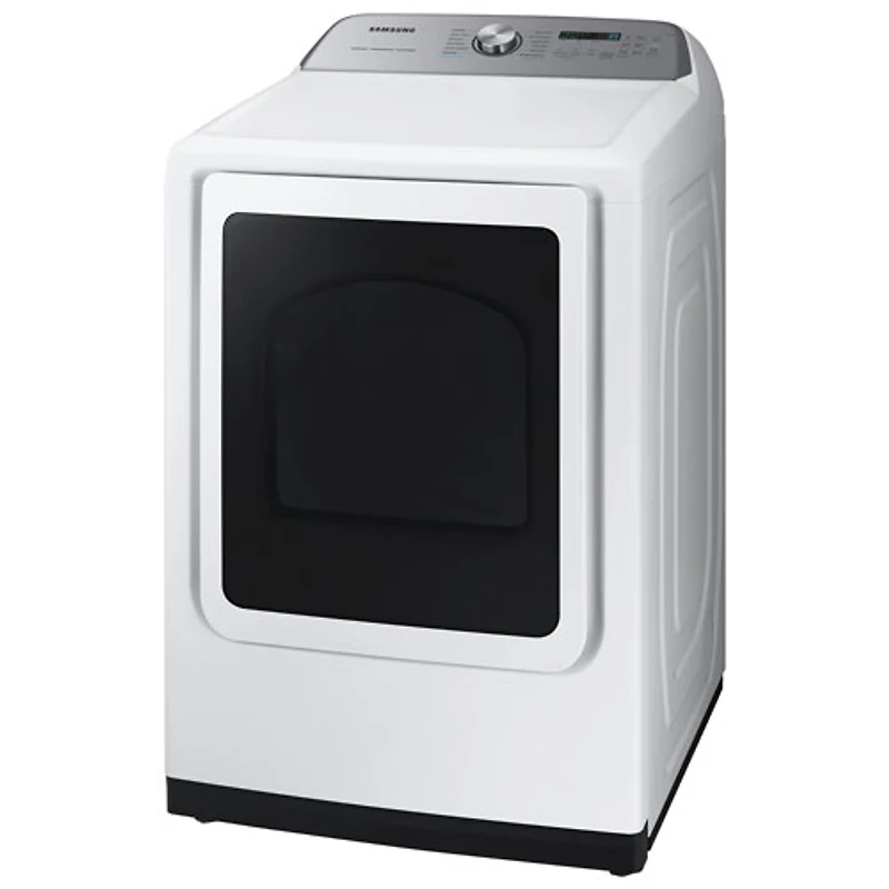 Samsung 7.4 Cu. Ft. Electric Steam Dryer (DVE52DG5505WAC) - White