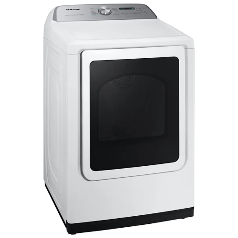 Samsung 7.4 Cu. Ft. Electric Steam Dryer (DVE52DG5505WAC) - White