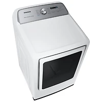 Samsung 7.4 Cu. Ft. Electric Steam Dryer (DVE52DG5505WAC) - White