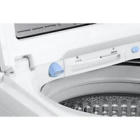Laveuse à chargement par le haut avec agitateur haute efficacité de 6,0 pi³ de Samsung (WA52DG5500AWUS) - Blanc