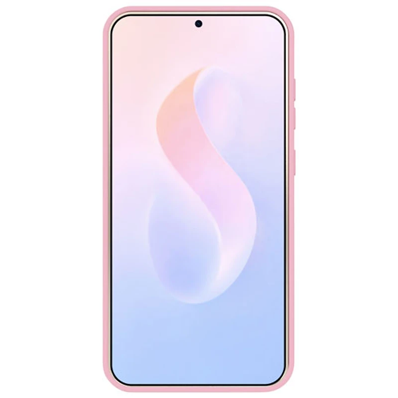 Incipio Sensor Silicone Fitted Soft Shell Case w/ Lens Protector for Galaxy S25 - Pink