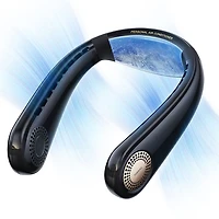 Torras COOLiFY Air 5000mAh Wearable Neck Cooling Fan - Midnight Black