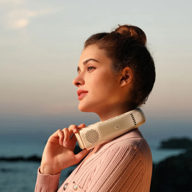 Torras COOLiFY 2S 5000mAh Wearable Neck Air Conditioner - Desert Gold