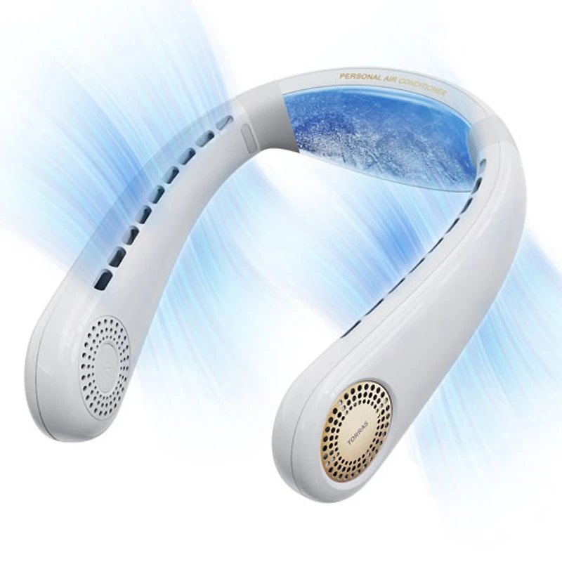 Torras COOLiFY Air 5000mAh Wearable Neck Cooling Fan - Apricot Dune