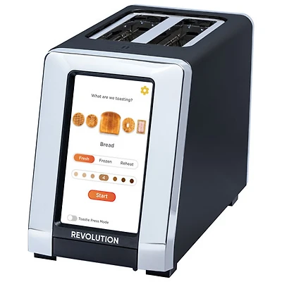 Revolution InstaGLO 2.0 Toaster - 2-Slice - Matte Black
