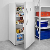 Congélateur vertical de garage de 17 pi³ d'Insignia (NS-UZ17WH0-C) - Blanc - Exclusivité de Best Buy